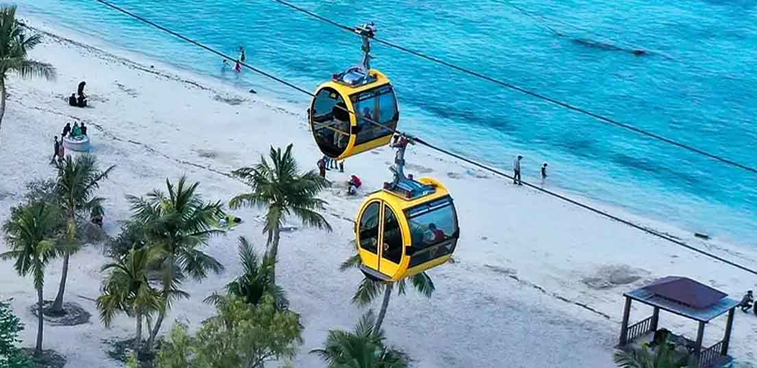 کیش در زمستان